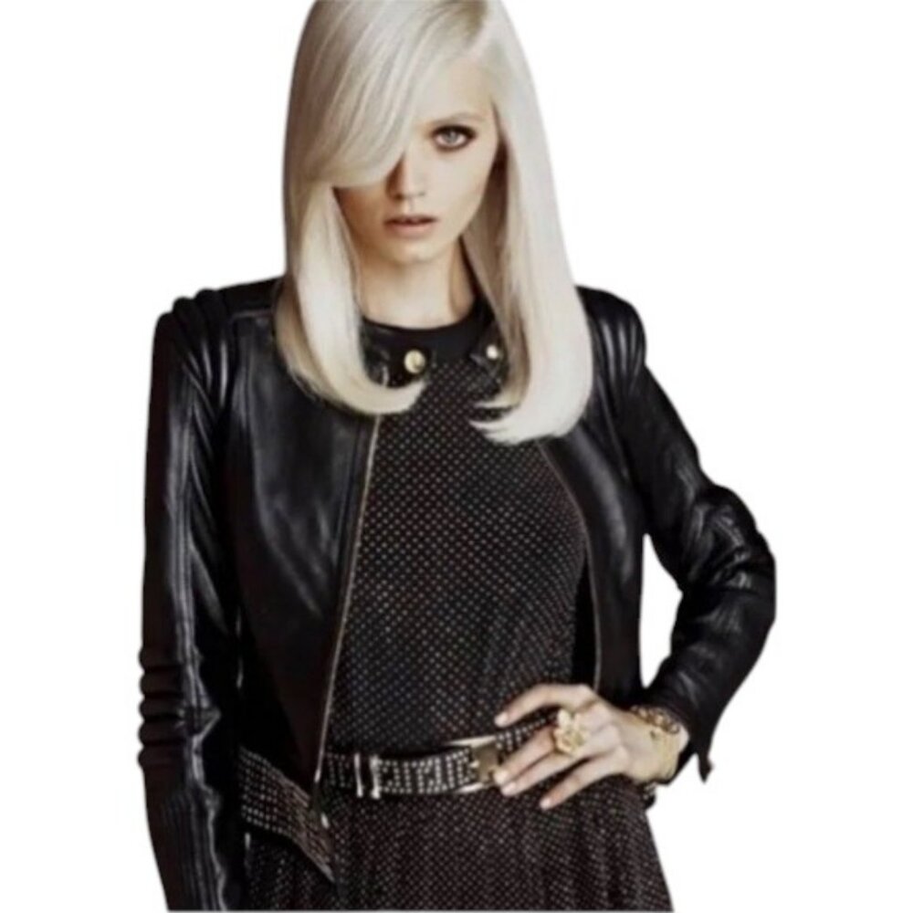 Versace for H&M black studded tunic/dress size S